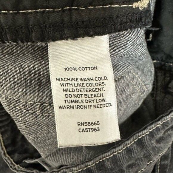 BP‎ DISTRESSED MOM JEANS BLACK 26 GRUNGE - Picture 14 of 16